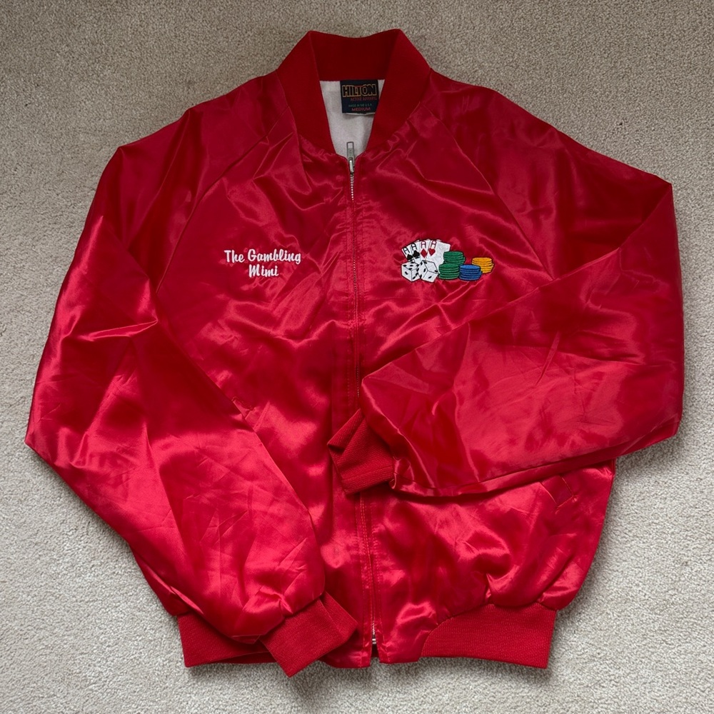 Vintage Red Varsity Jacket